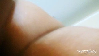 Horny MILF Thinks About Secret Crush While Dry Humping Her Hand