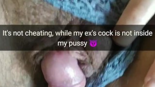 My new girlfriend spend a lot of time with her ex-boyfriend... [Cuckold]