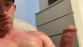 Nick Fitt Jerking His Big Cock
