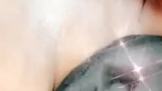 Holli bee has fun by herself (purple dildo) 