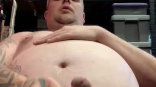 Fat man masterbates and cums for you!