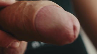 White cock close up 4K
