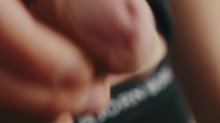 White cock close up 4K