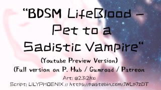 FULL AUDIO HOT BDSM VAMPIRE ASMR 