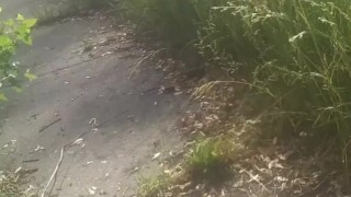 Detroit Man flashes his ass while walking down the street