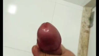 18y with pink dick cumming twice