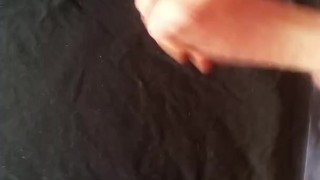 Cumshot after an hour of edging