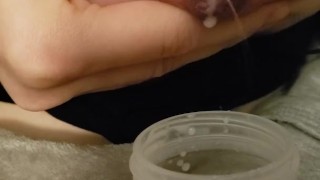 Hand squeezed fresh breastmilk 
