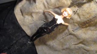 B.B.B. F.U.C.V. 03: Vicca "Sexy BLack Fetish Attire"AVI no SLOMO