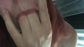 Sucking fingers - Big boobies - July XX