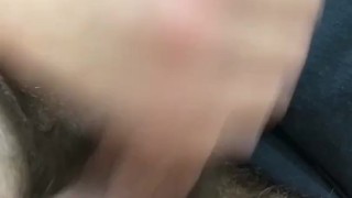 Cumming while jerking off 