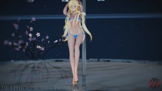 MMD R18 Sexy Nude Lily - Nonstop 1092