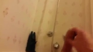 Cum in the bath