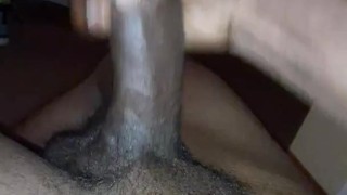 Big blsck dick cum