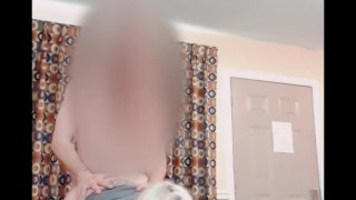 POV amateur Lola Hex gets a creampie in synchronized orgasm