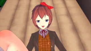 Doki Doki Literature Club! Sayori 3D HENTAI
