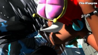 Second Life - Bowsette Shower Play