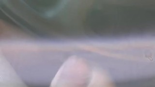 I just had to pull over and cum all over myself