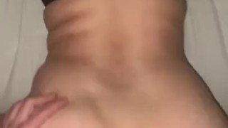 Taking A Big White Dick Until He Cums In Me