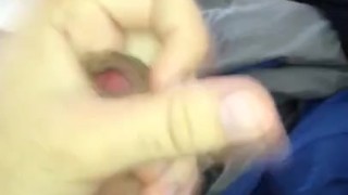 First time Jerking Off uncut
