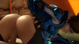 Промо overwatch с красивыми ПОПАМИ