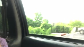 Part 1 Milf cums in public! 