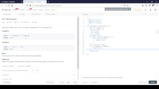 Check if Strings are Anagrams (Code with Me Review)