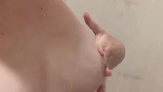 Shower masturbation 