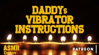 Audio Porn for Women - Daddy's Vibrator Instructions