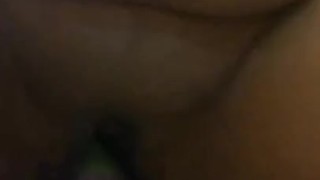 Ebony BBW rides Huge Cock Abra that barely fits