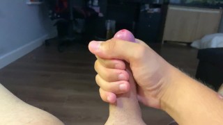 A quick play session with my virgin dick