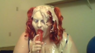 Incredibly messy cock sucking