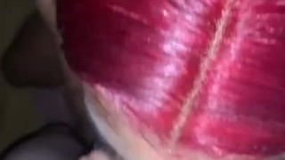 Roommate gives blowjob