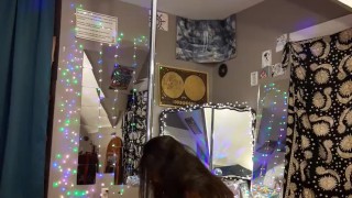 Pole dance workout