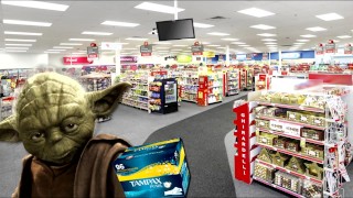 Yoda Buys Tampons After His First Period (ASMR)