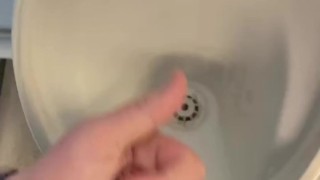 Compilation Of wanking in public toilets and pissing big cumshots