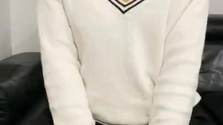 Japanese school girl studies the art of riding my dick