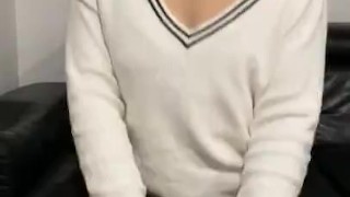 Japanese school girl studies the art of riding my dick
