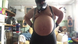 leather gloved pipe pupper clip