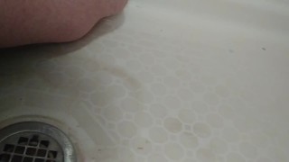 Cuming hard while riding dildo