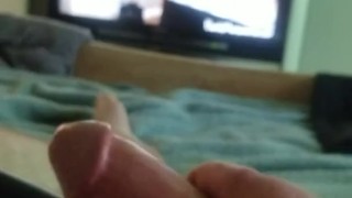 Using auto masturbator from carexxx with cumshot