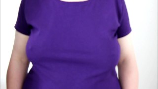 Squeezing and slapping tits the hard way