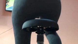 Pee desperation while bicycle ride