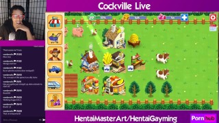 (Gay) Strongman style sex! Cockville #15 W/HentaiGayming