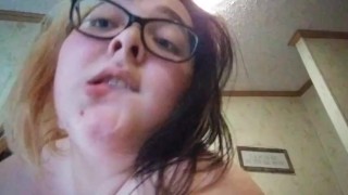 Chubbi Bunni Bouncing her Tits for the Camera