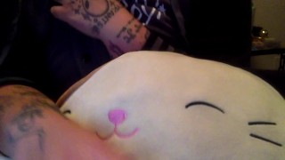SHY PERSON JIGGLES HUGE TITS WITH CUTE STUFFED ANIMAL
