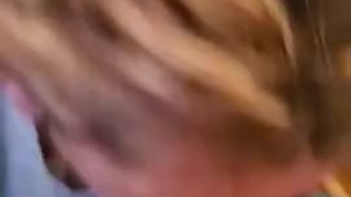 Quick lunch time blowjob from my wife