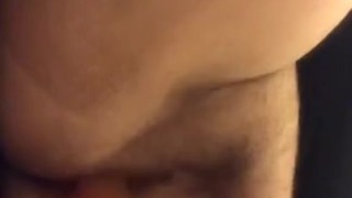 Fucking myself with my dong