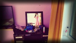 Russian mom shows intimate places. big fleshy hairy lips - GinnaGg