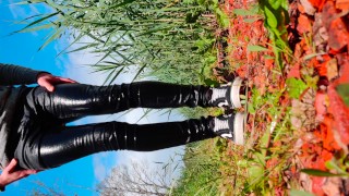 Pissing Jeans Over and Over in the Forest